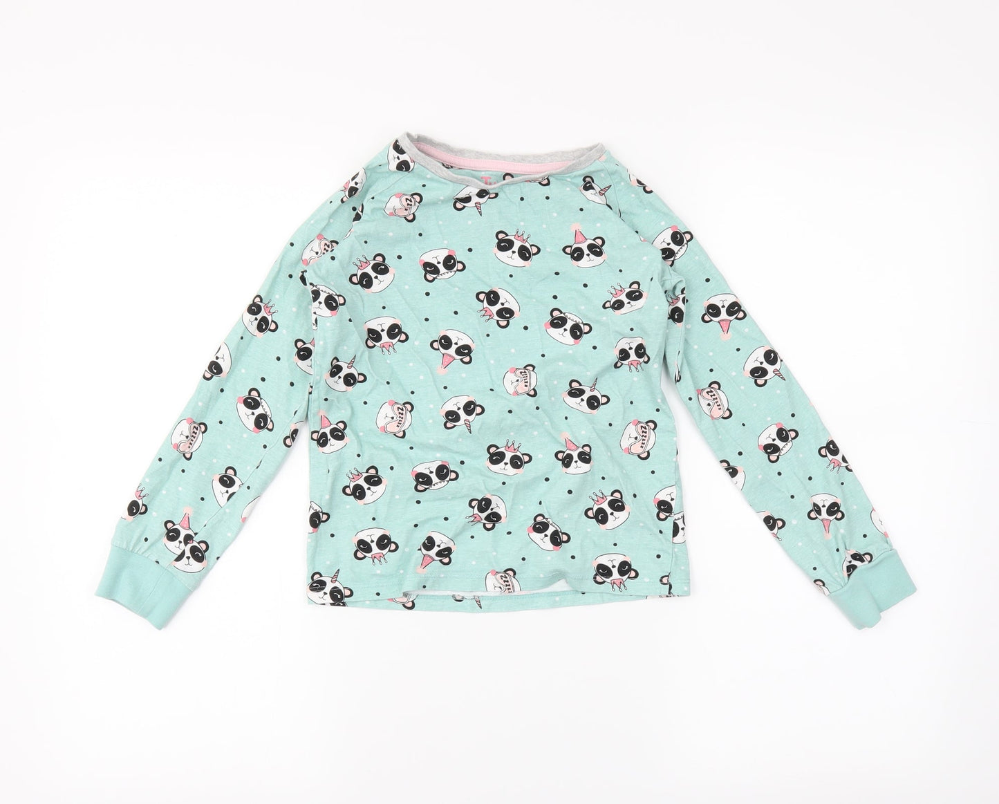 TU Girls Blue   Basic T-Shirt Size 8-9 Years