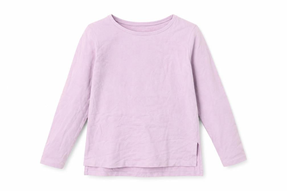 TU Girls Purple   Basic T-Shirt Size 8 Years