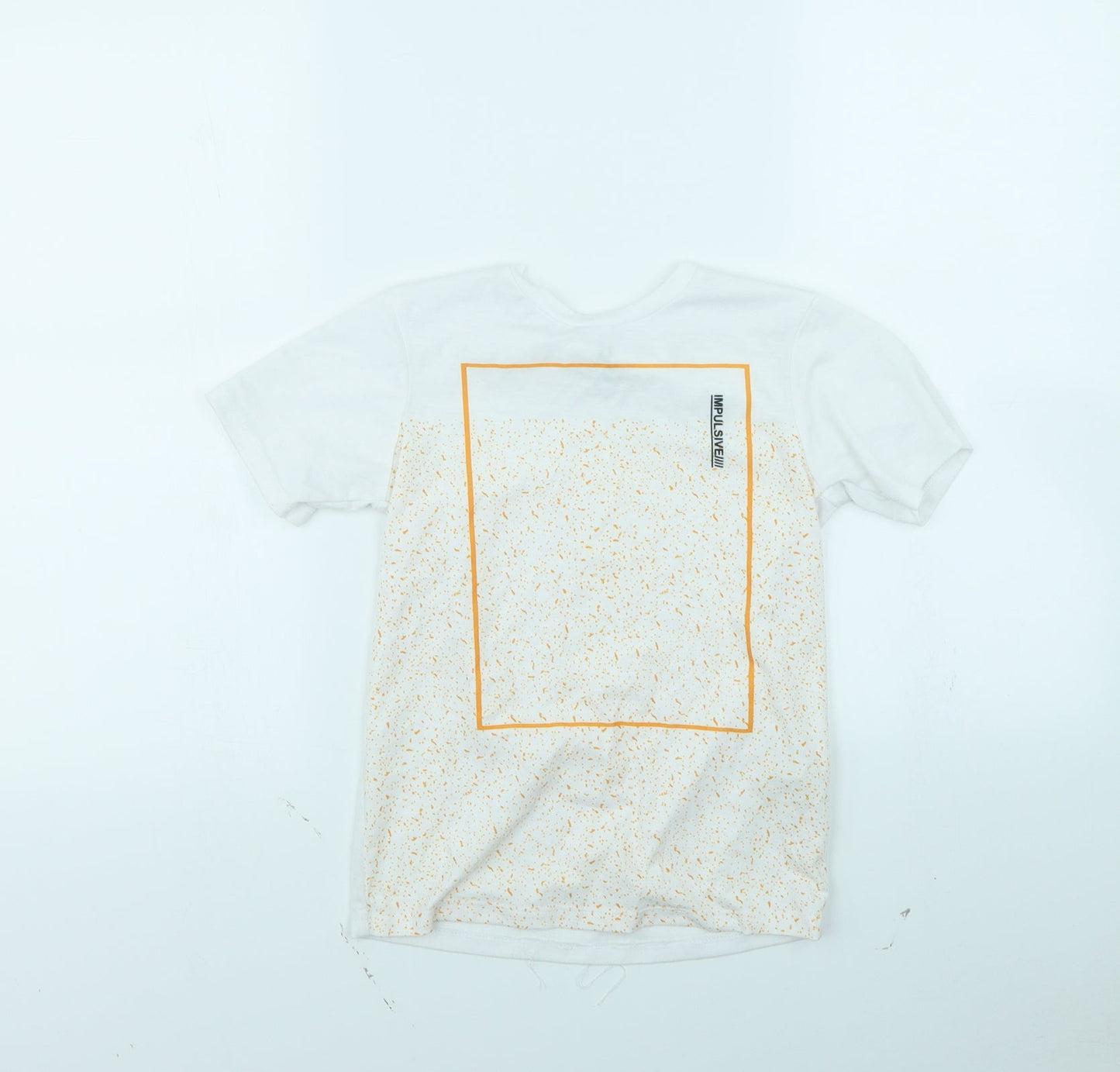 River Island Boys White   Basic T-Shirt Size 5 Years