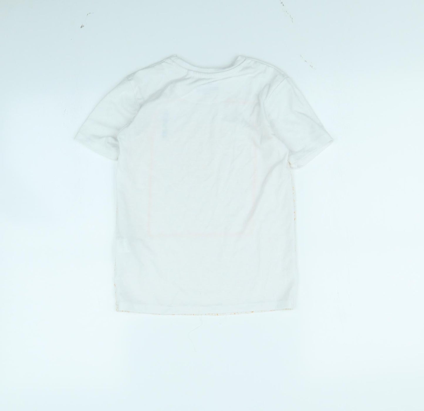 River Island Boys White   Basic T-Shirt Size 5 Years