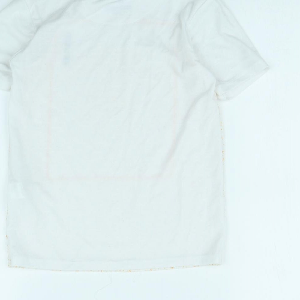 River Island Boys White   Basic T-Shirt Size 5 Years