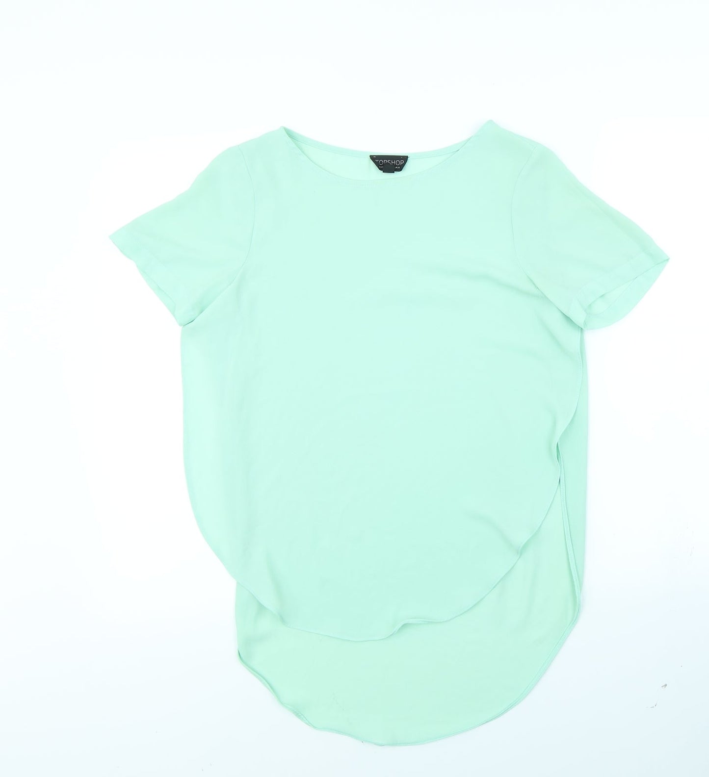 Topshop Womens Green   Basic Tank Size 6