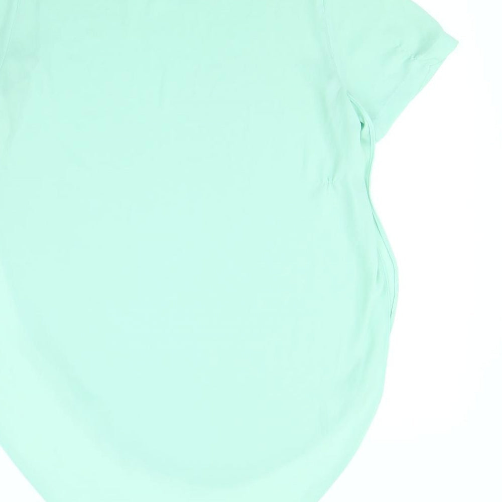Topshop Womens Green   Basic Tank Size 6