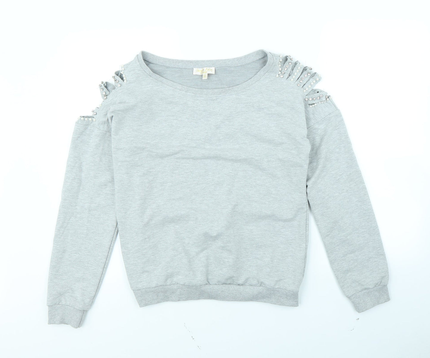 Emma & Ashley Womens Grey   Pullover Jumper Size M