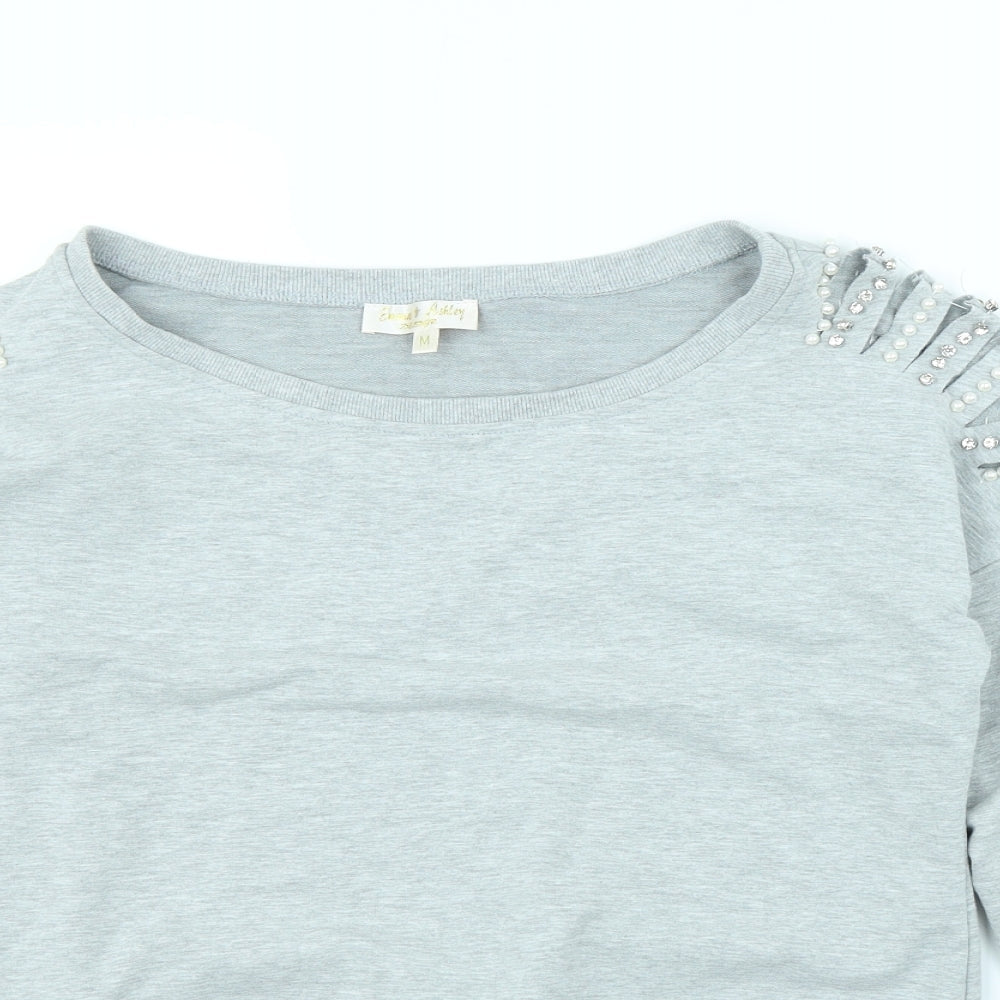 Emma & Ashley Womens Grey   Pullover Jumper Size M