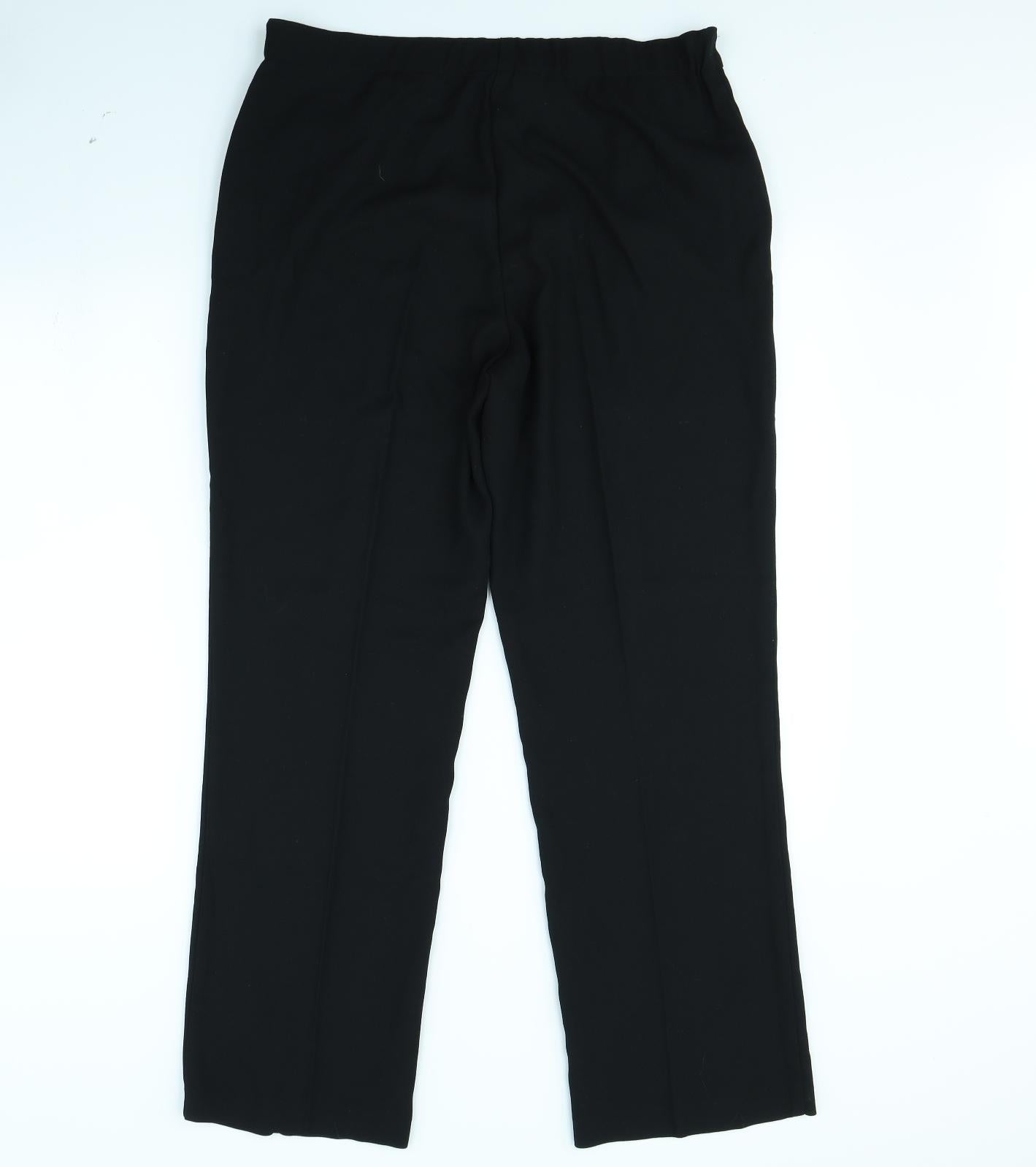 Berketex Womens Black   Trousers  Size 14 L30 in