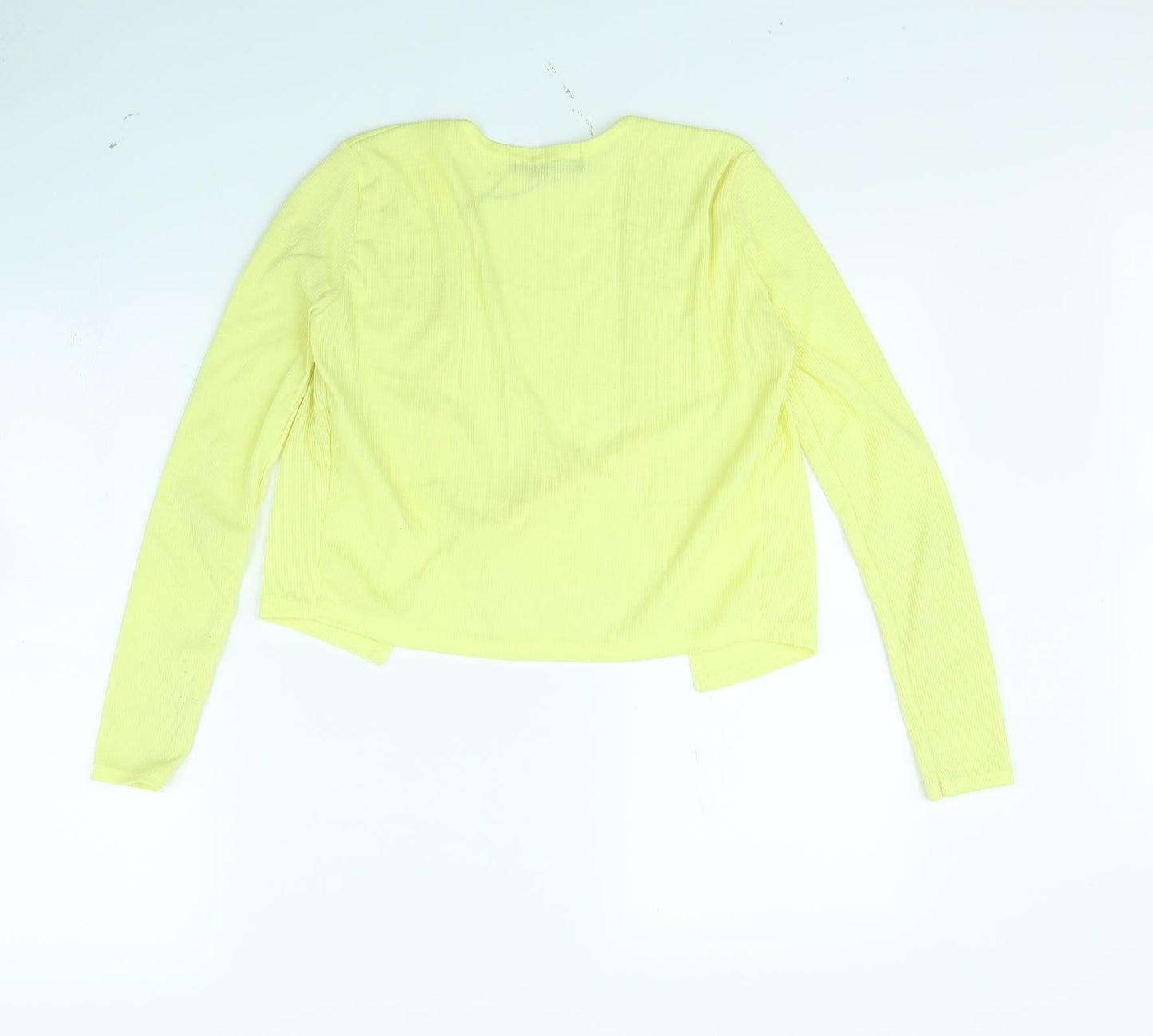 pretty little thing Womens Yellow   Jacket  Size 8