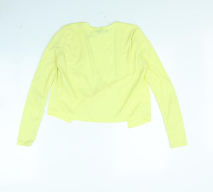 PRETTYLITTLETHING Womens Yellow   Jacket  Size 8
