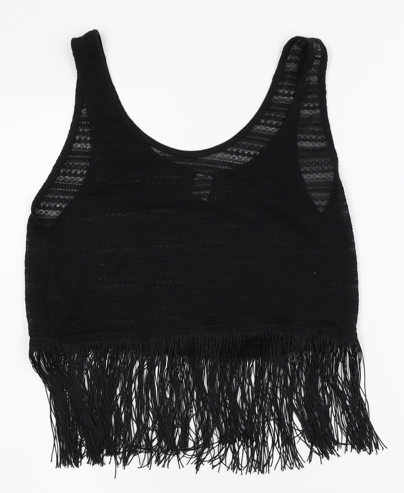 H&M Womens Black   Vest Jumper Size S