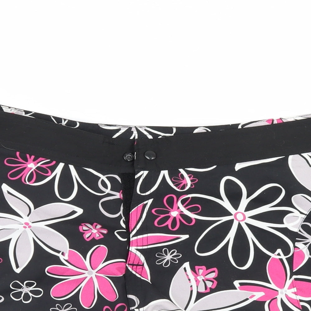 Preworn Womens Multicoloured Floral  Boyfriend Shorts Size 34 in