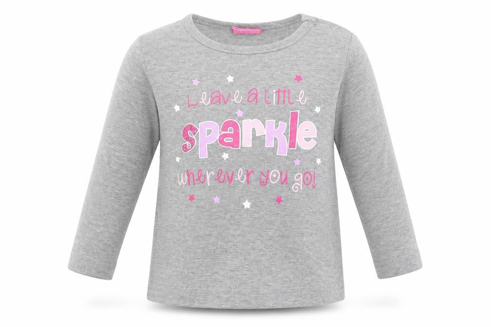 Cutey Couture Girls Grey   Pullover Jumper Size 6-9 Months
