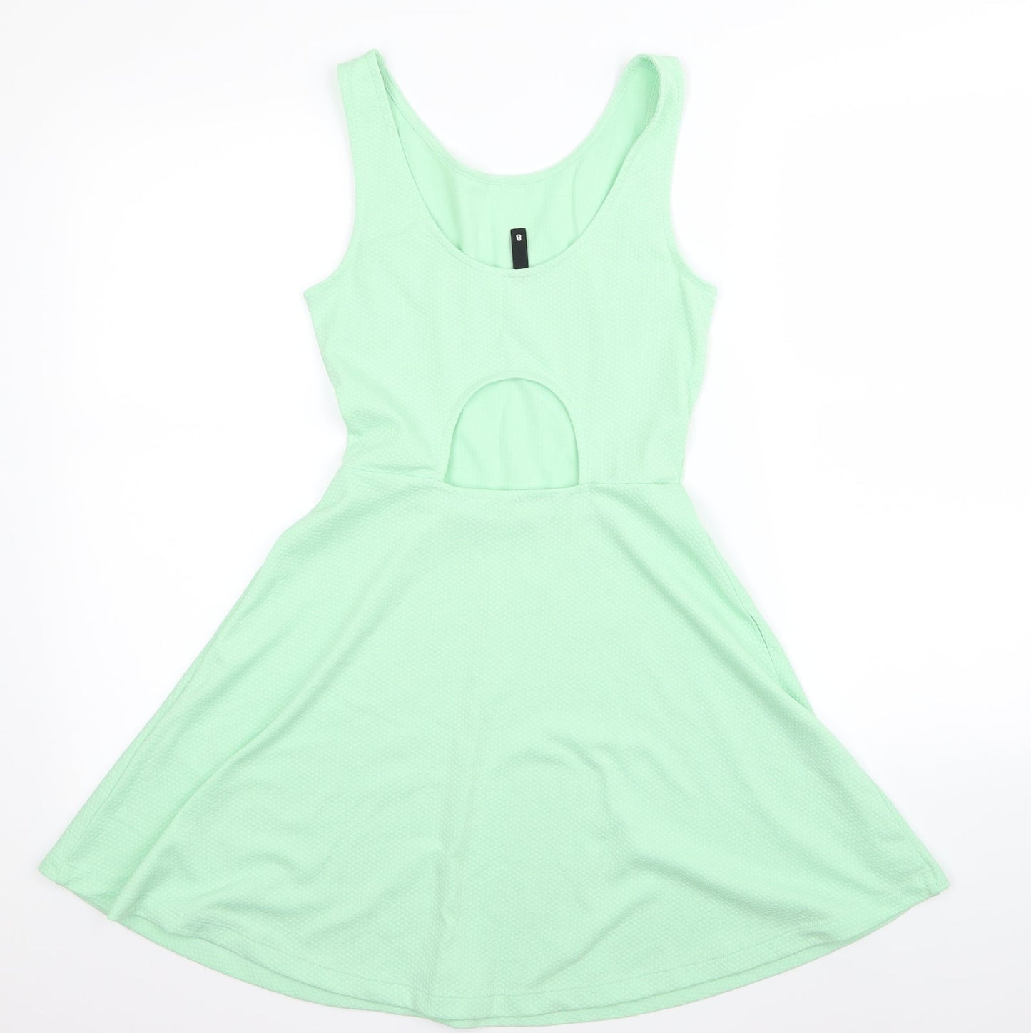 Divided Womens Green   A-Line  Size 8