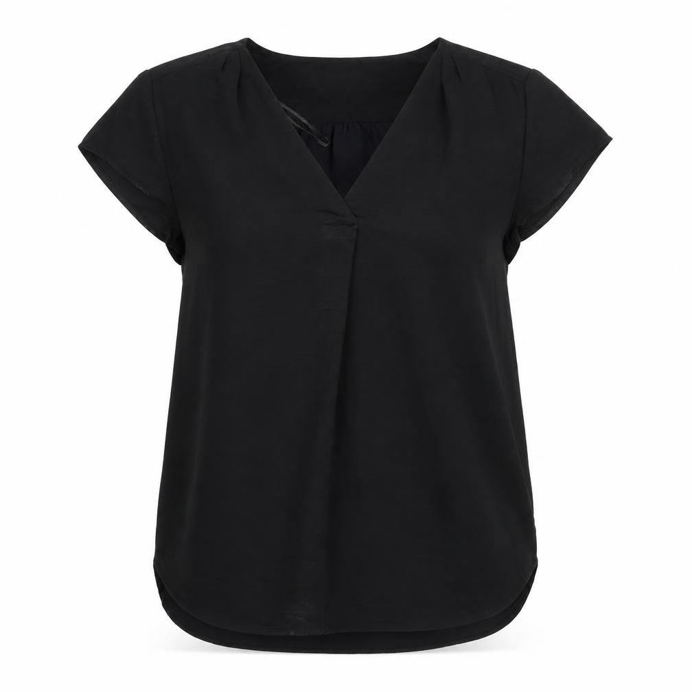 H&M Womens Black   Basic T-Shirt Size 4