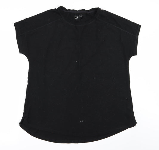 nx Womens Black   Basic T-Shirt Size 18