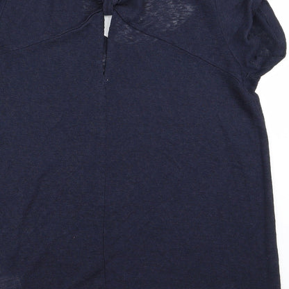 F&F Womens Blue   Basic Blouse Size 8