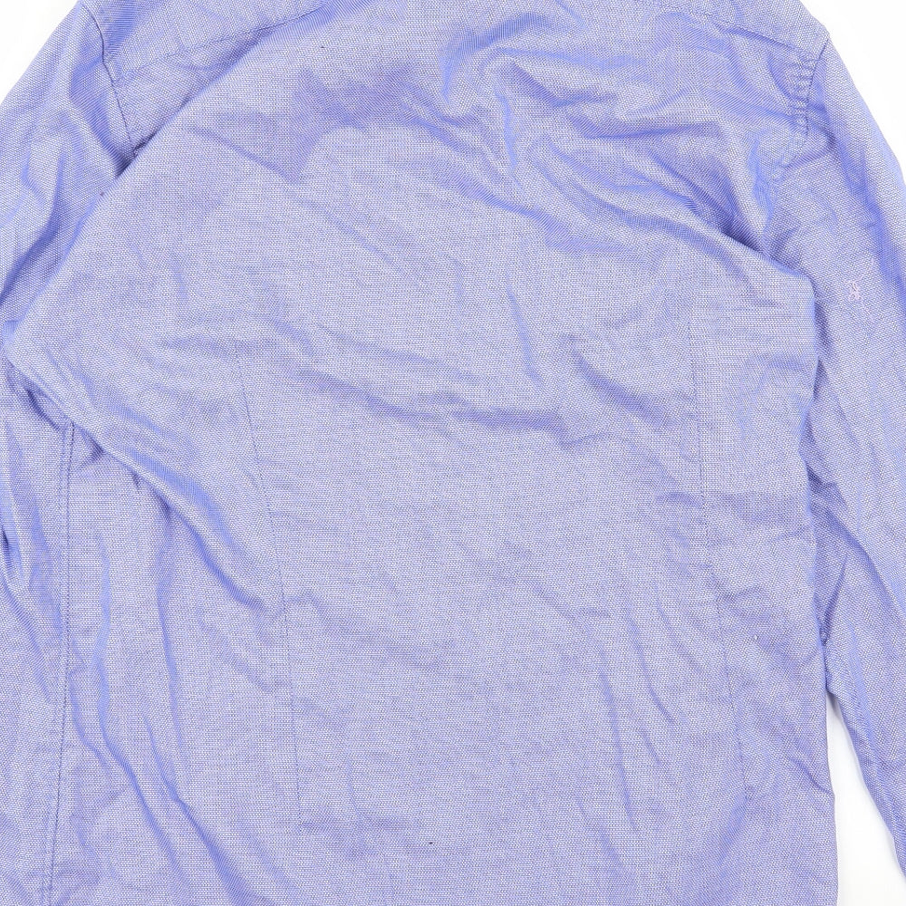 Cubus Mens Blue    Button-Up Size L