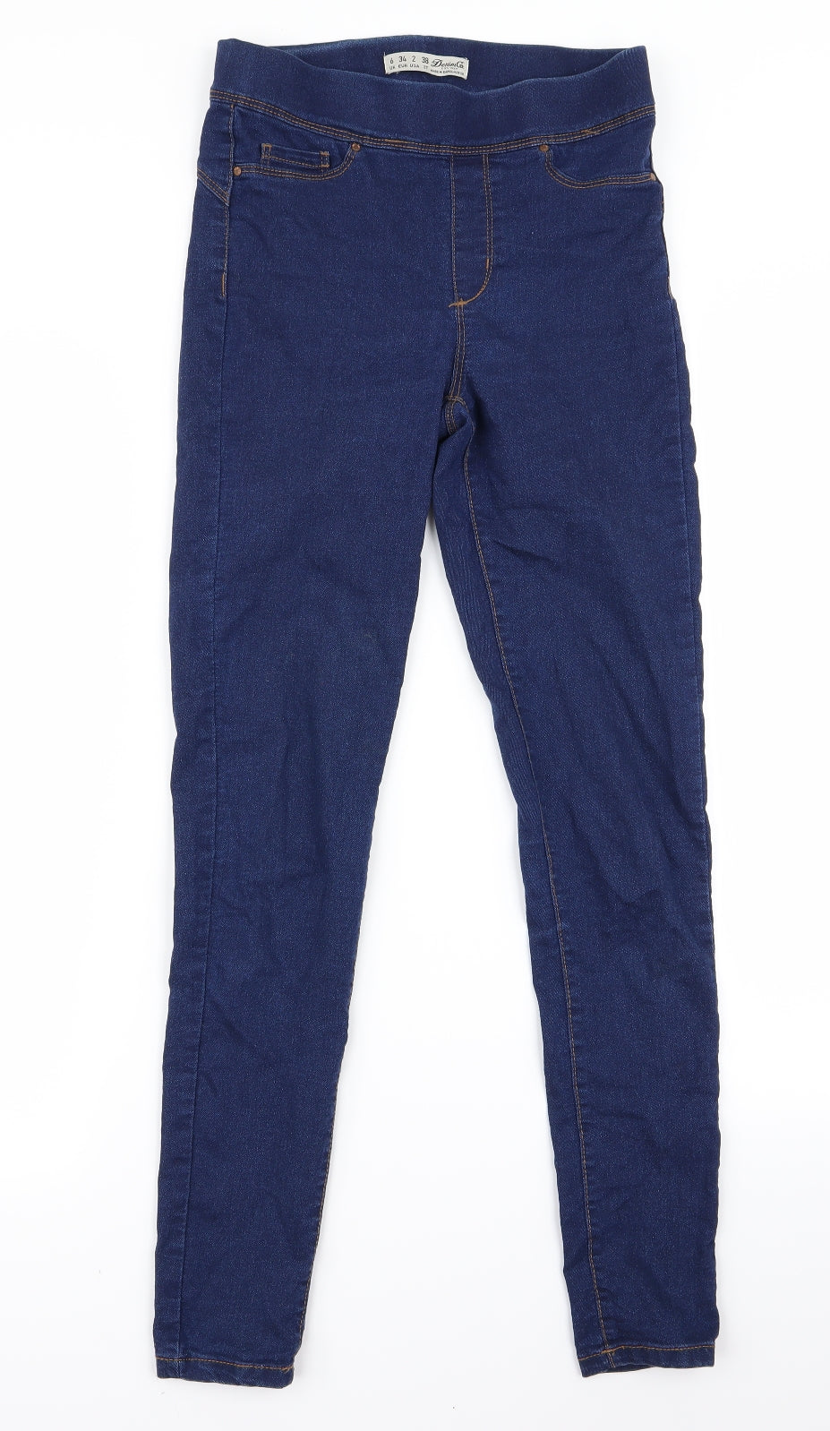 Primark Womens Blue   Skinny Jeans Size 6 L26 in