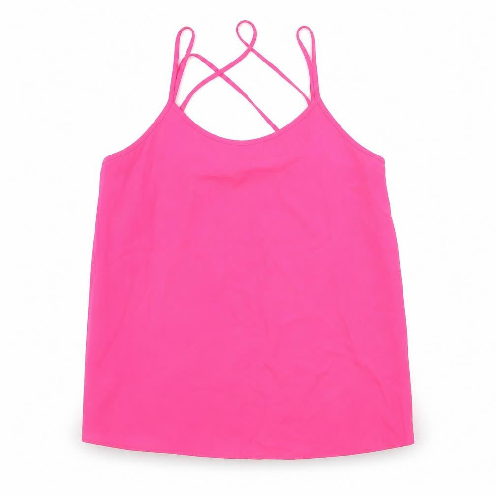Papaya Womens Pink   Basic Blouse Size 12