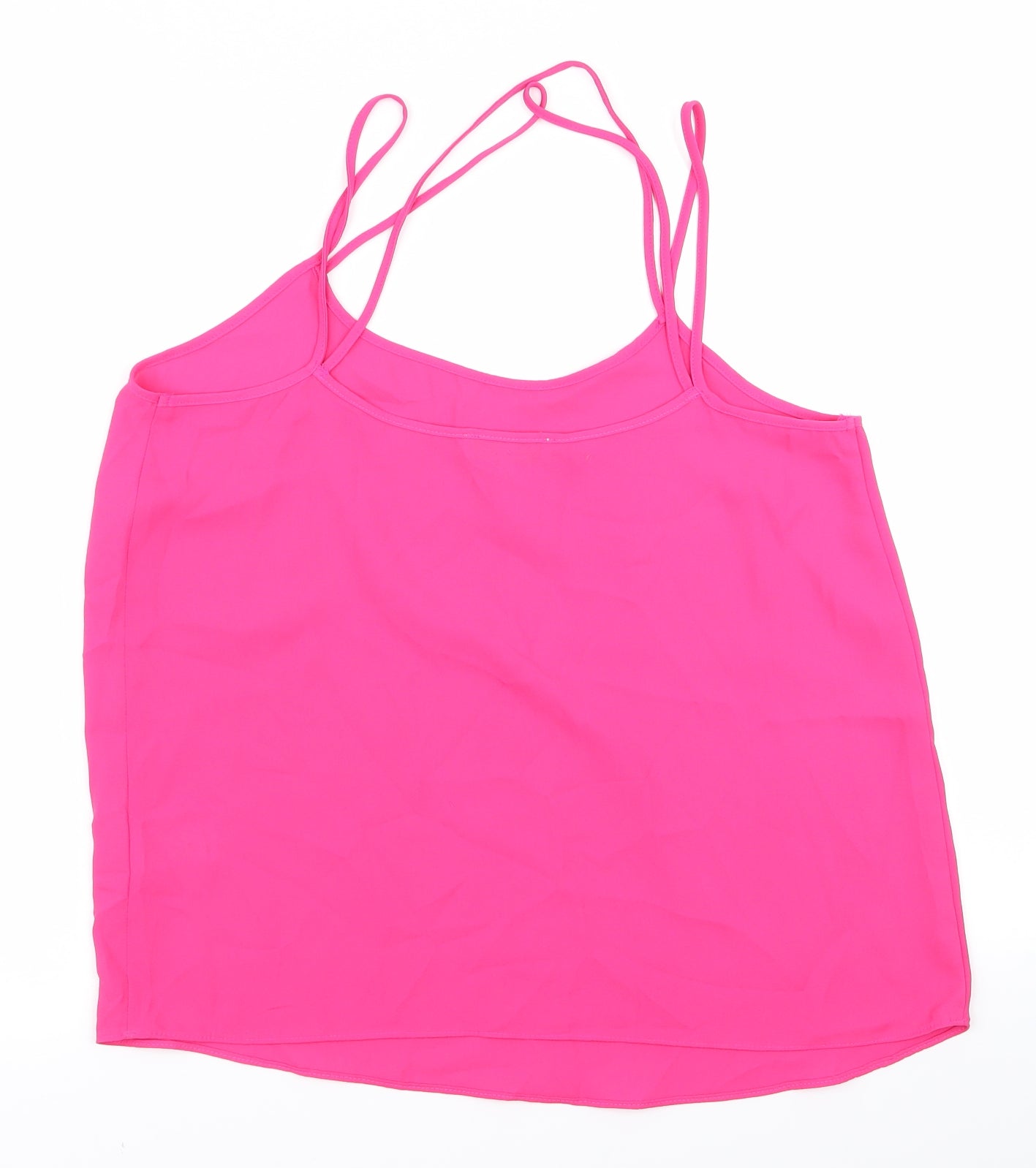 Papaya Womens Pink   Basic Blouse Size 12