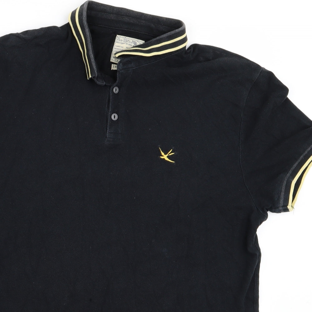 Burton Mens Black    Polo Size XL
