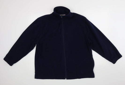 LXD Mens Blue   Full Zip Jumper Size L