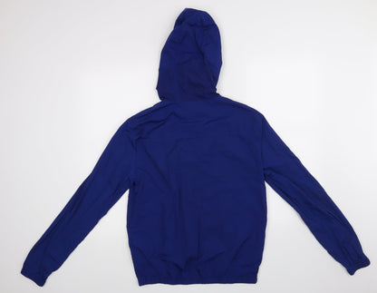 Back view of AX women’s blue jacket, size S