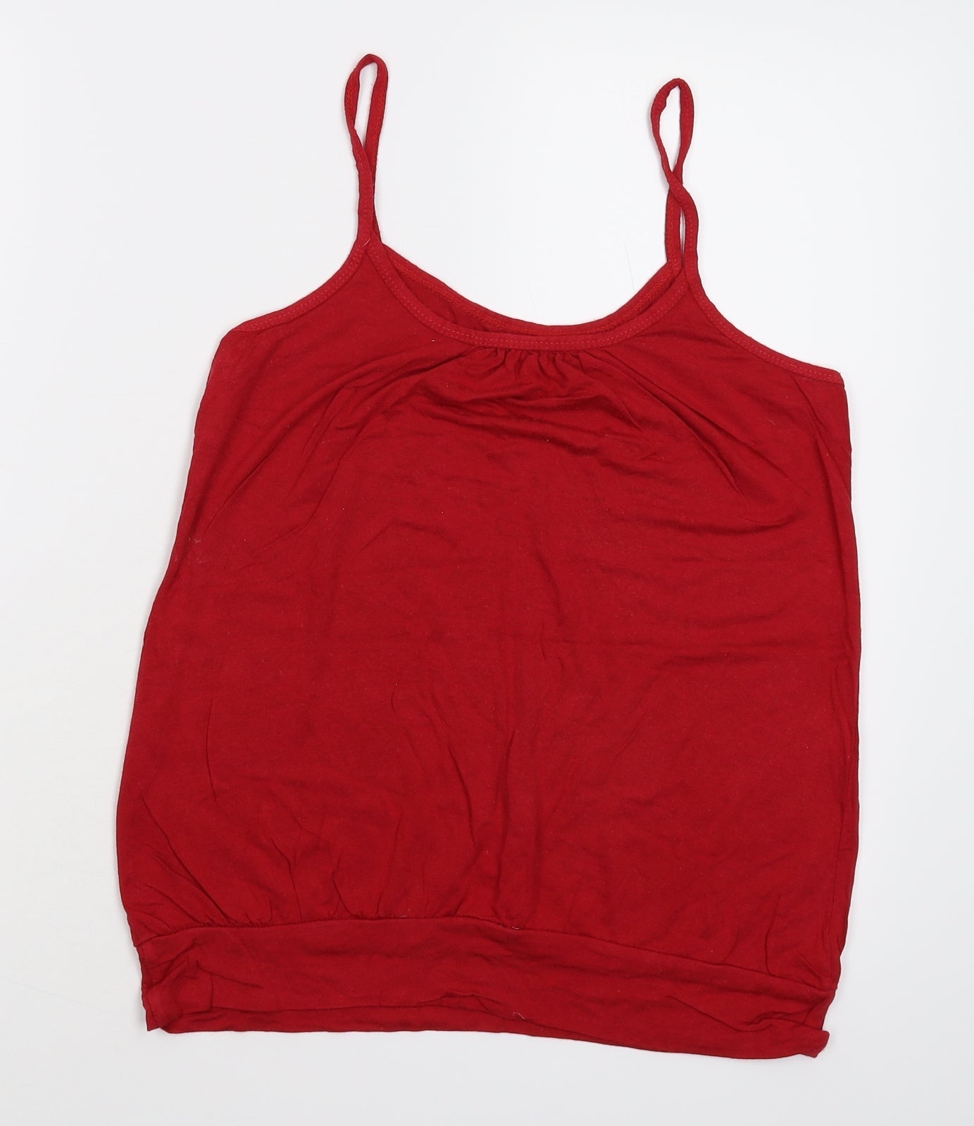 Preworn Womens Red   Basic Tank Size M
