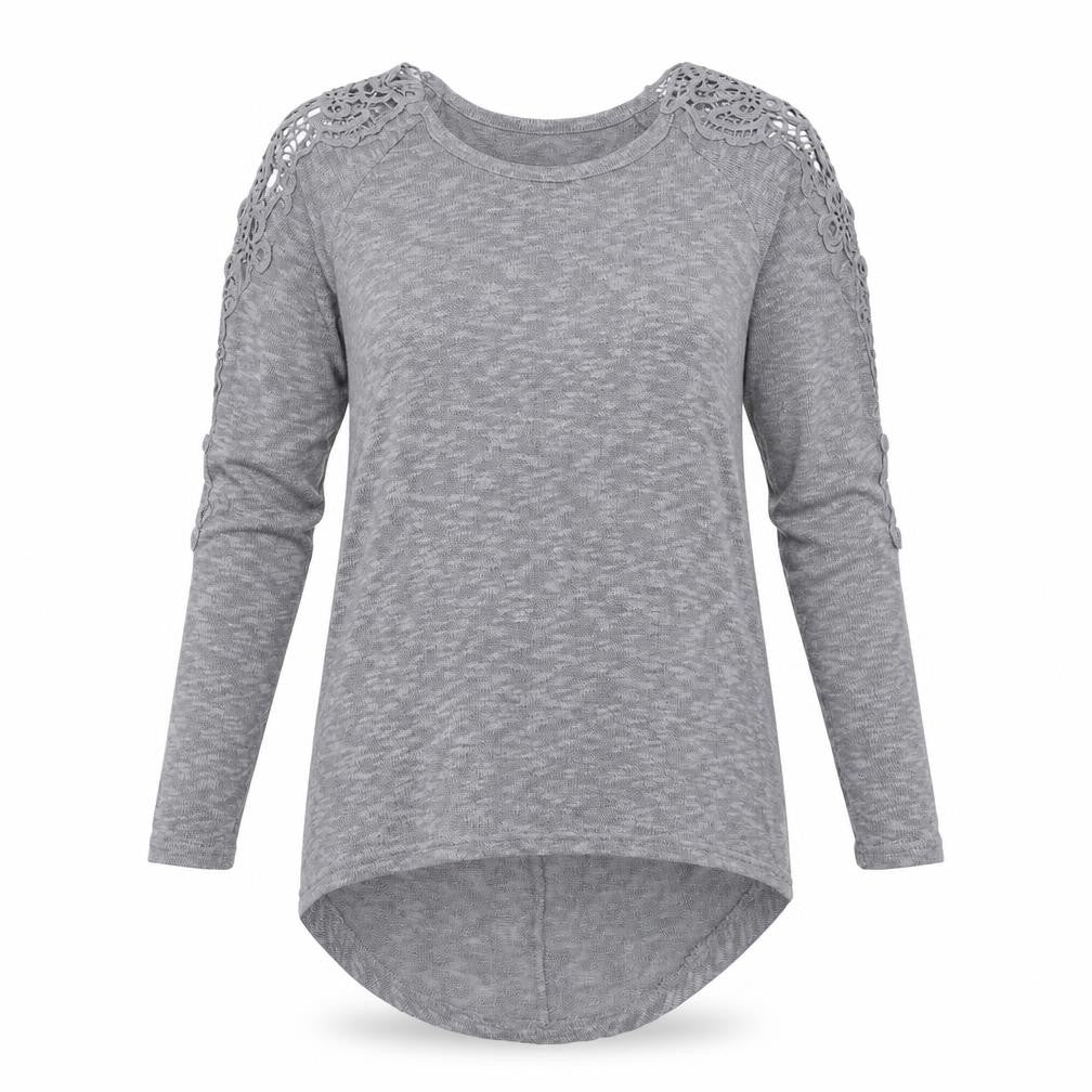 Poof Womens Green   Pullover Jumper Size M