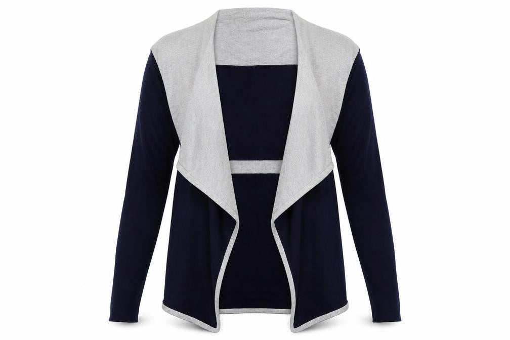 gin Womens Blue   Cardigan Jumper Size M