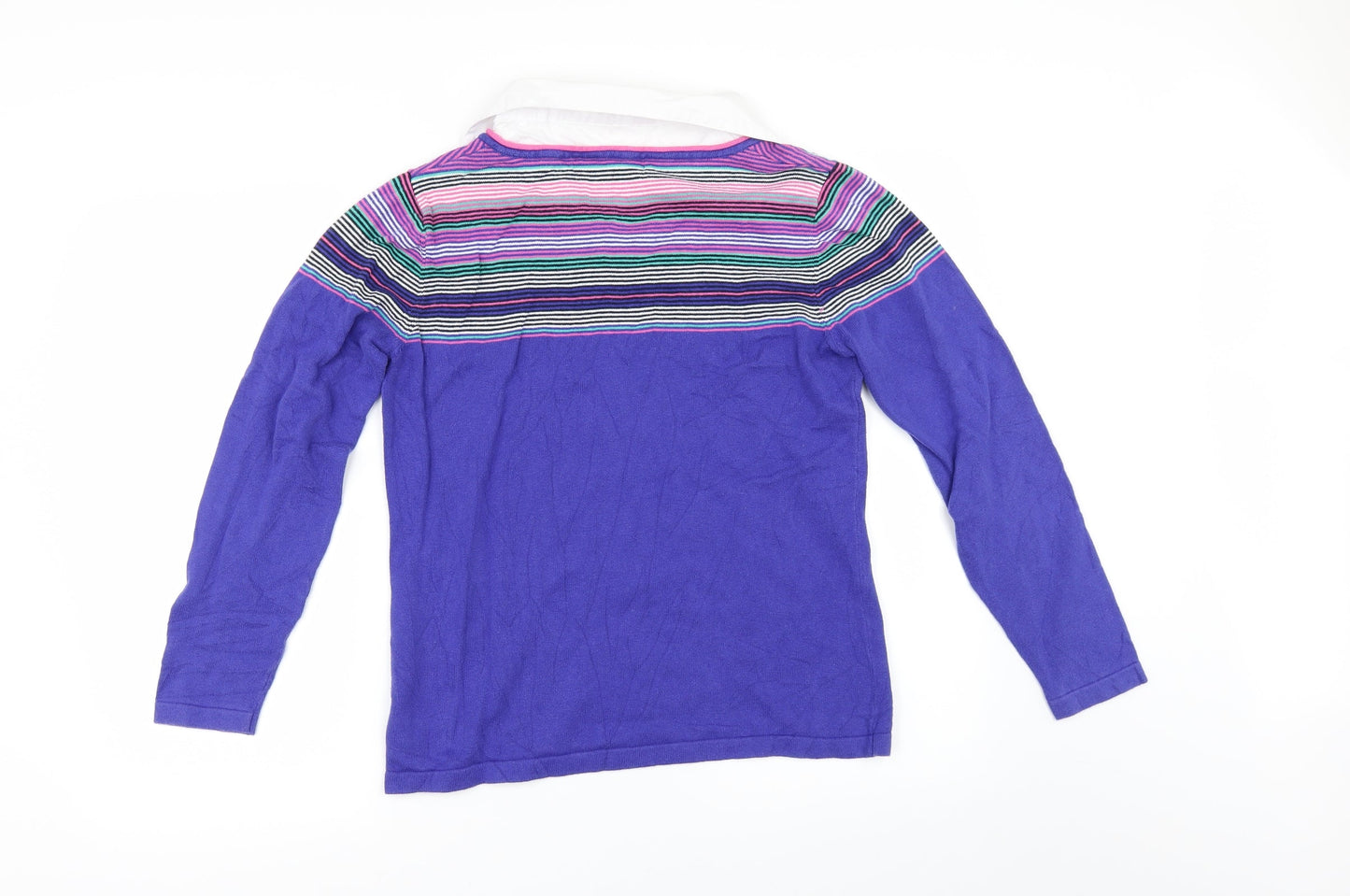 Jessica Graaf Womens Purple   Pullover Jumper Size M