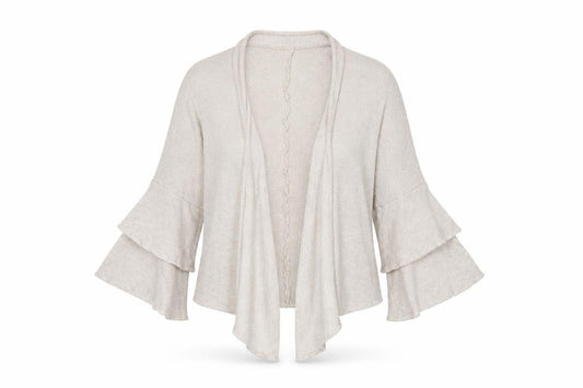 Urban Womens Beige   Cardigan Jumper Size M  - flared sleeves