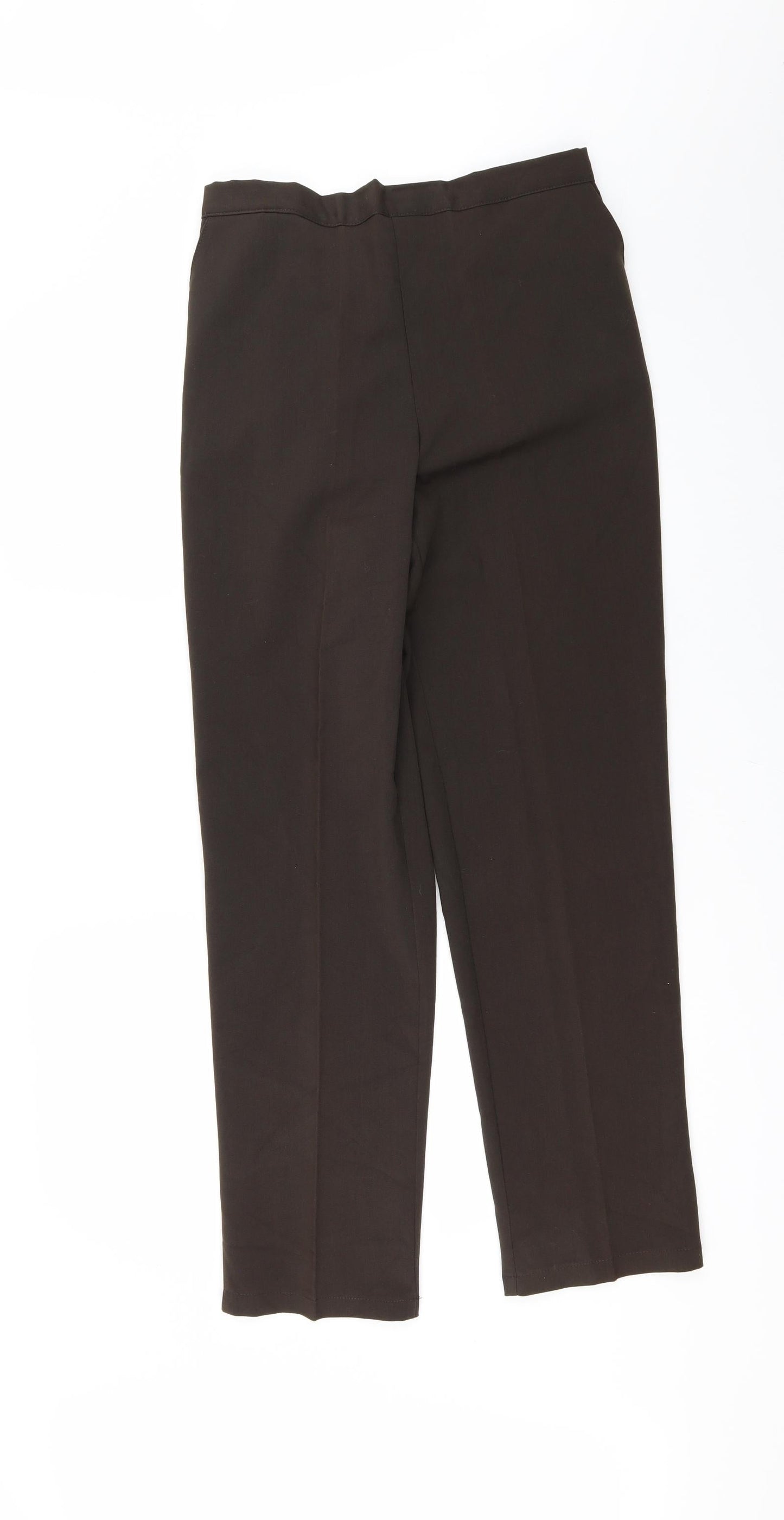 Classic Image Womens Brown   Trousers  Size 14 L30 in