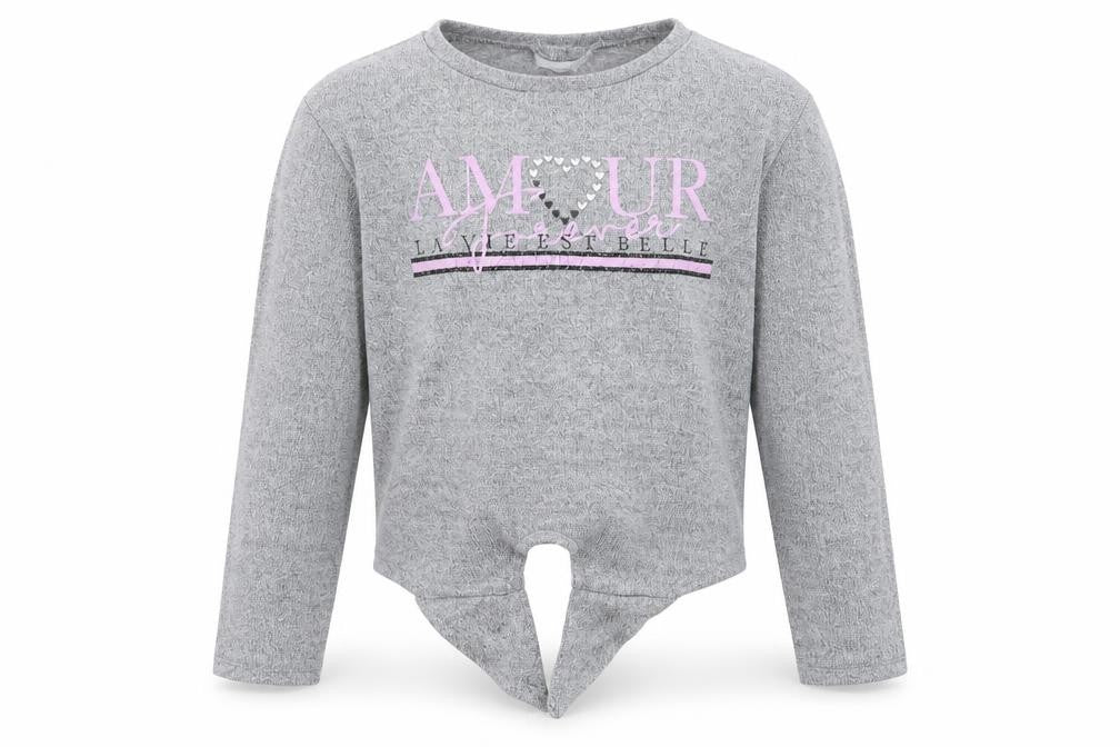 Matalan Girls Silver   Basic T-Shirt Size 5 Years