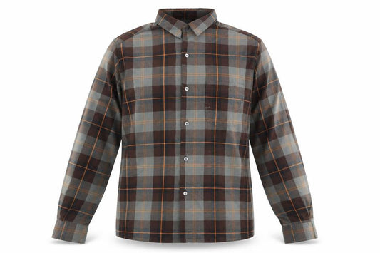 compulsive Mens Multicoloured Check   Button-Up Size L