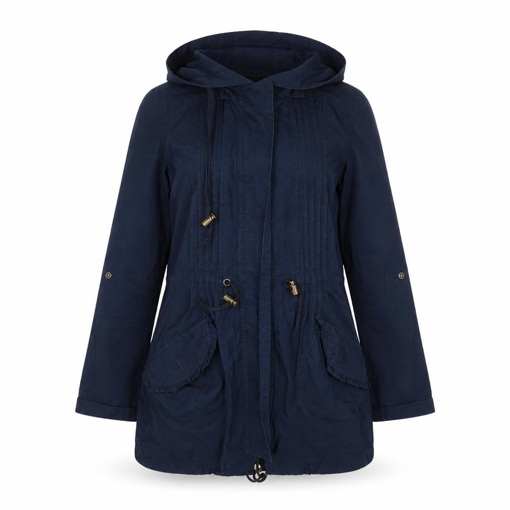 denim and co Womens Blue   Jacket Coat Size 8