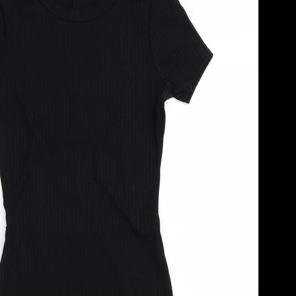 Topshop Womens Black   A-Line  Size 6