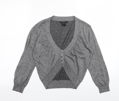 Mango suit Womens Grey   Cardigan Jumper Size L