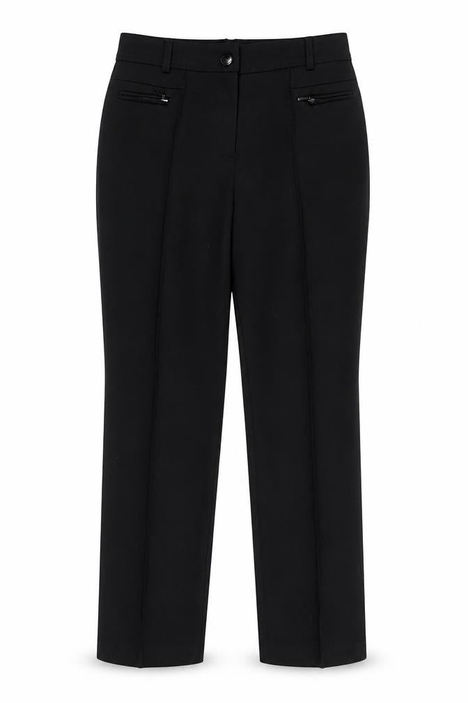 Marks & Spencer Womens Black   Trousers  Size 8 L27 in