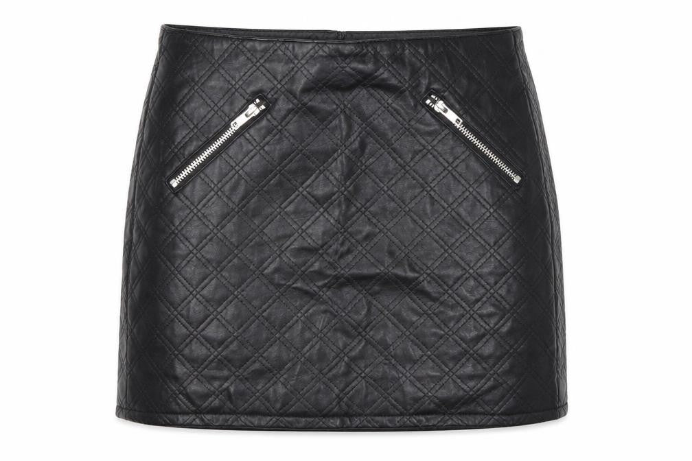 H&M Womens Black   A-Line Skirt Size 6