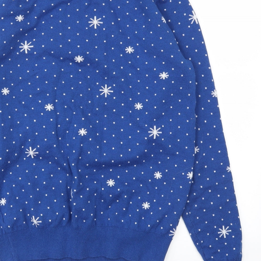 Primark Womens Blue   Pullover Jumper Size XS