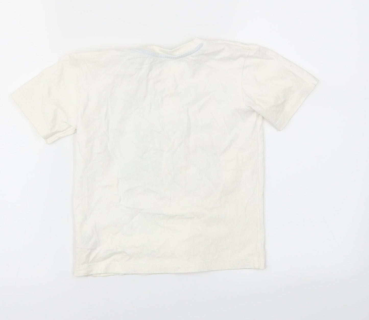 Matalan Boys White   Basic T-Shirt Size 4-5 Years
