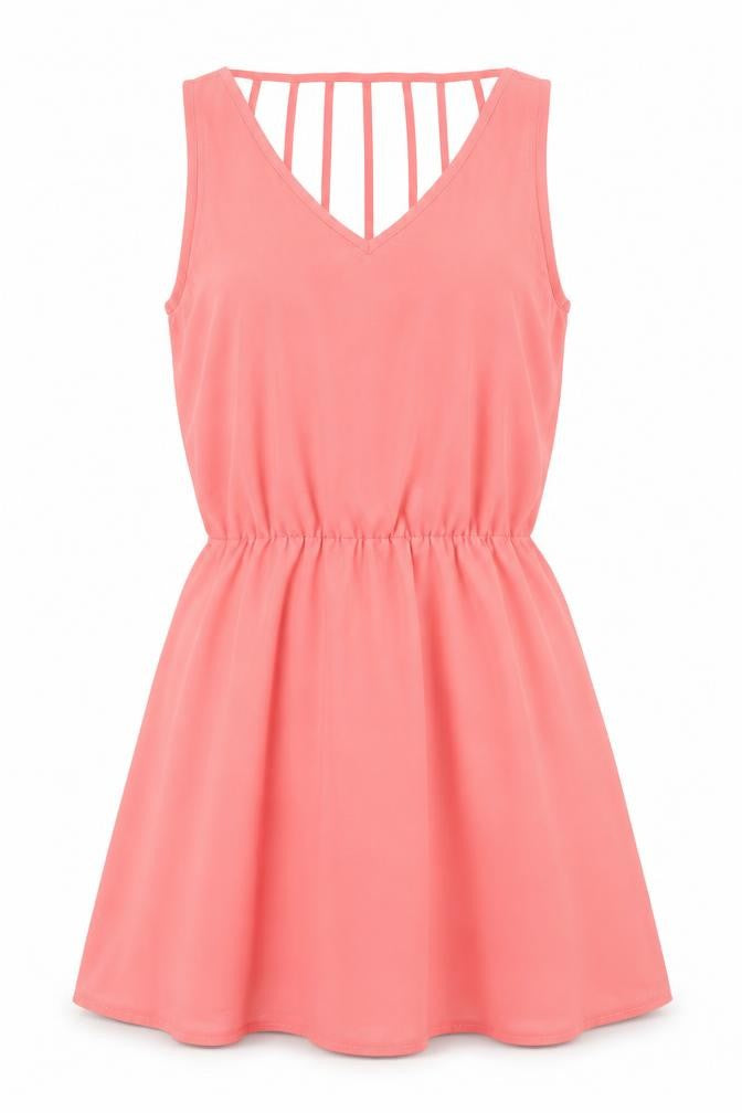 Glamorous Womens Pink   Fit & Flare  Size 10