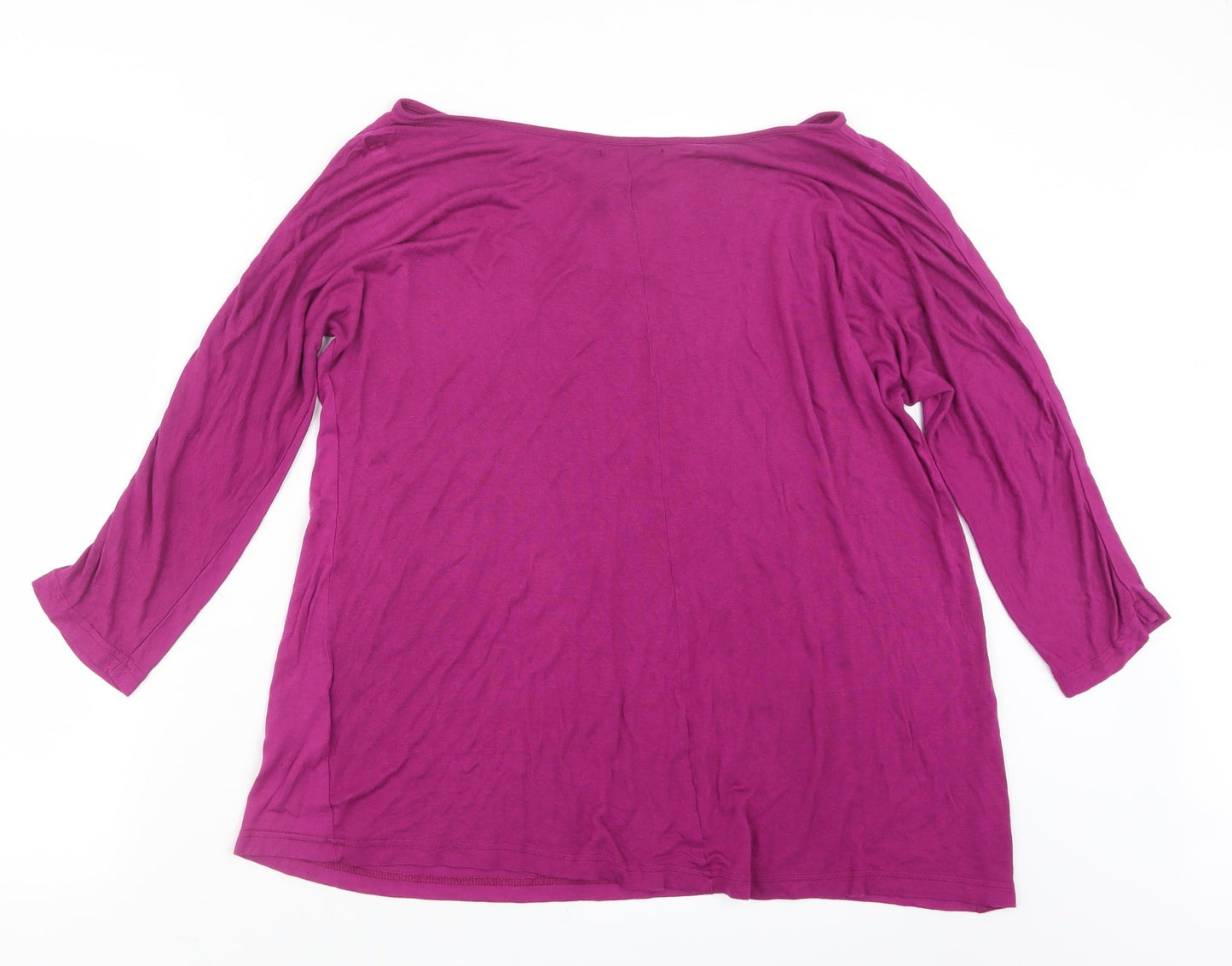 T&K Boutique Womens Pink   Basic T-Shirt Size M