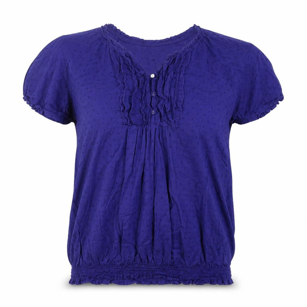Evans Womens Blue   Basic Blouse Size 14