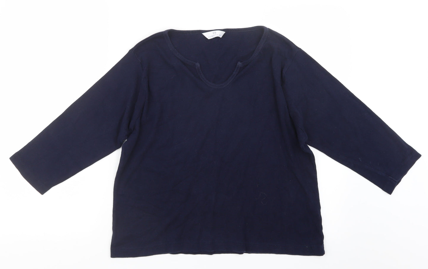 Essentials Womens Blue   Pullover Jumper Size 20
