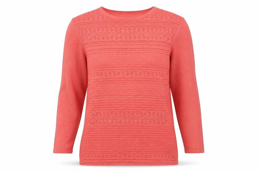 Warehouse Womens Pink  Knit Pullover Jumper Size 8