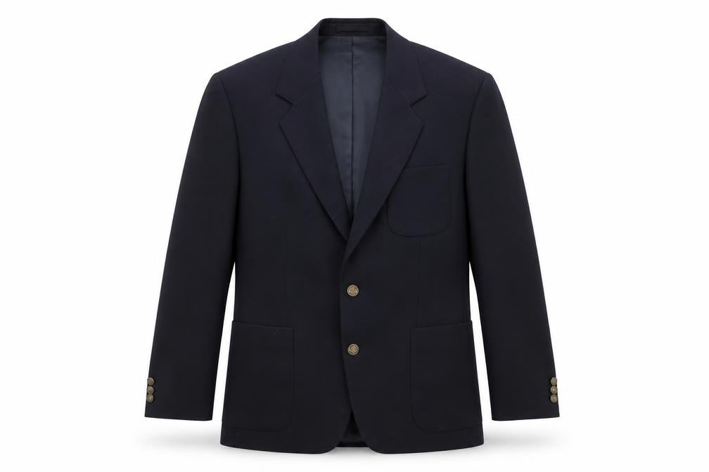 Varteks Mens Blue   Jacket Suit Jacket Size 38