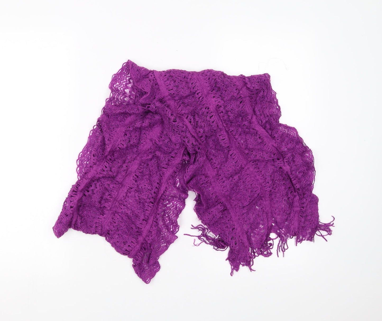Preworn Womens Purple    Scarf