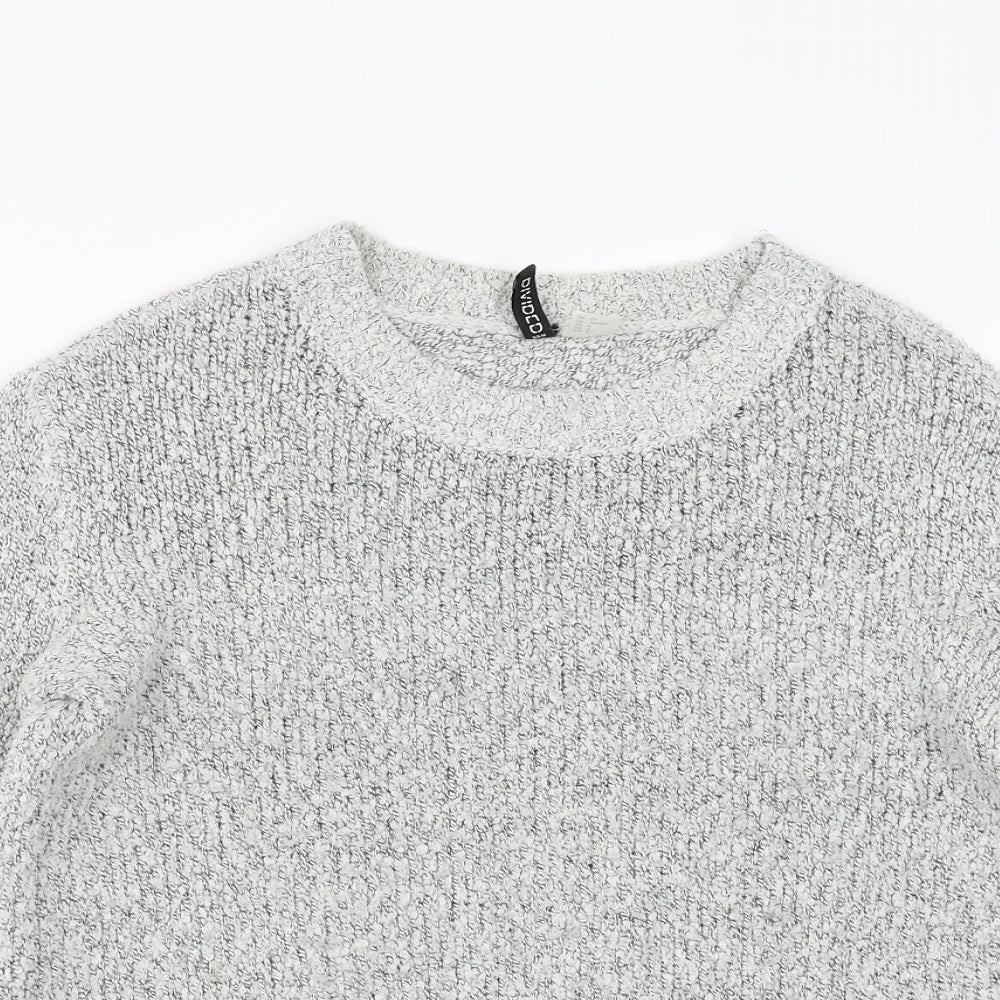 Divided Womens Grey   Pullover Jumper Size S