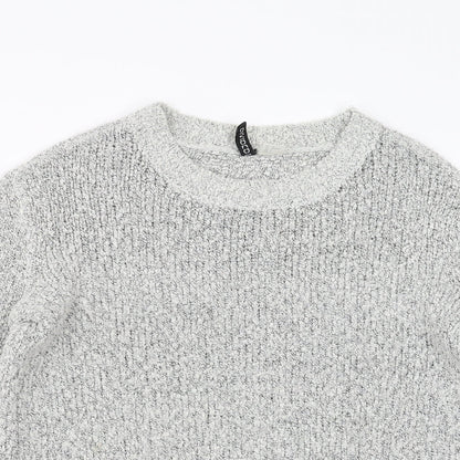 Divided Womens Grey   Pullover Jumper Size S